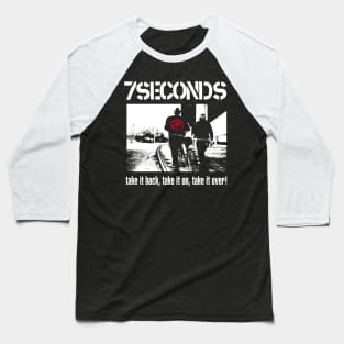 7 SECONDS BAND Baseball T-Shirt